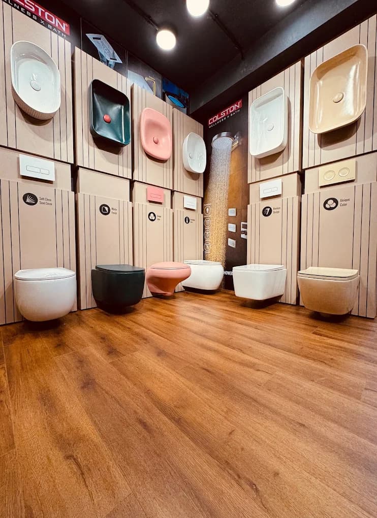 Live Ceramique bathroom showcase