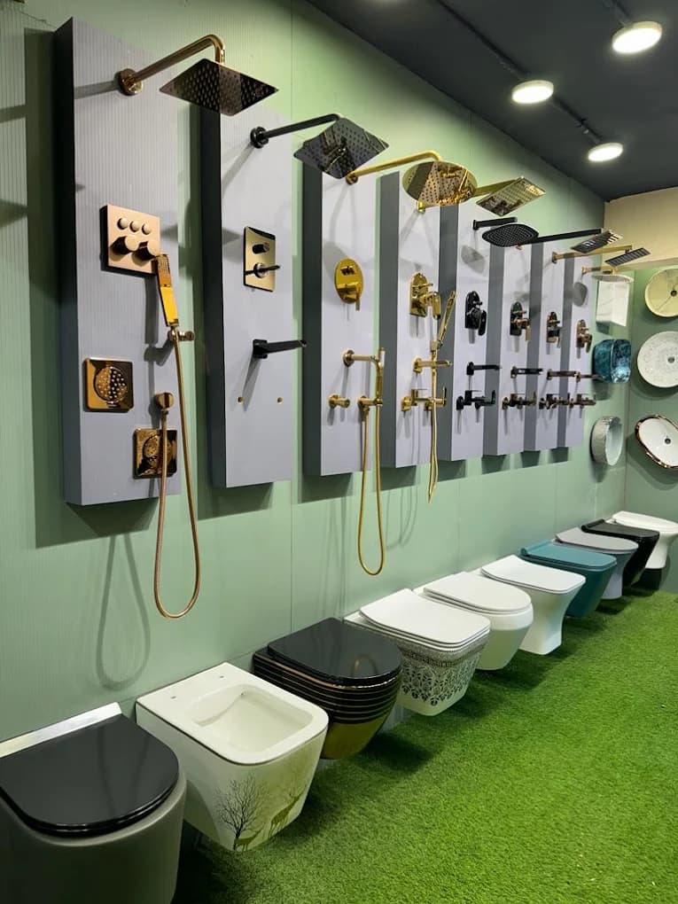 Live Ceramique showroom showcase
